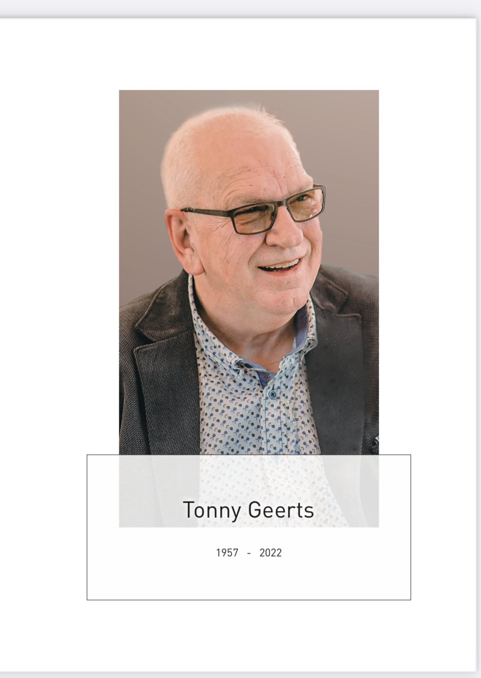 Tonny Geerts